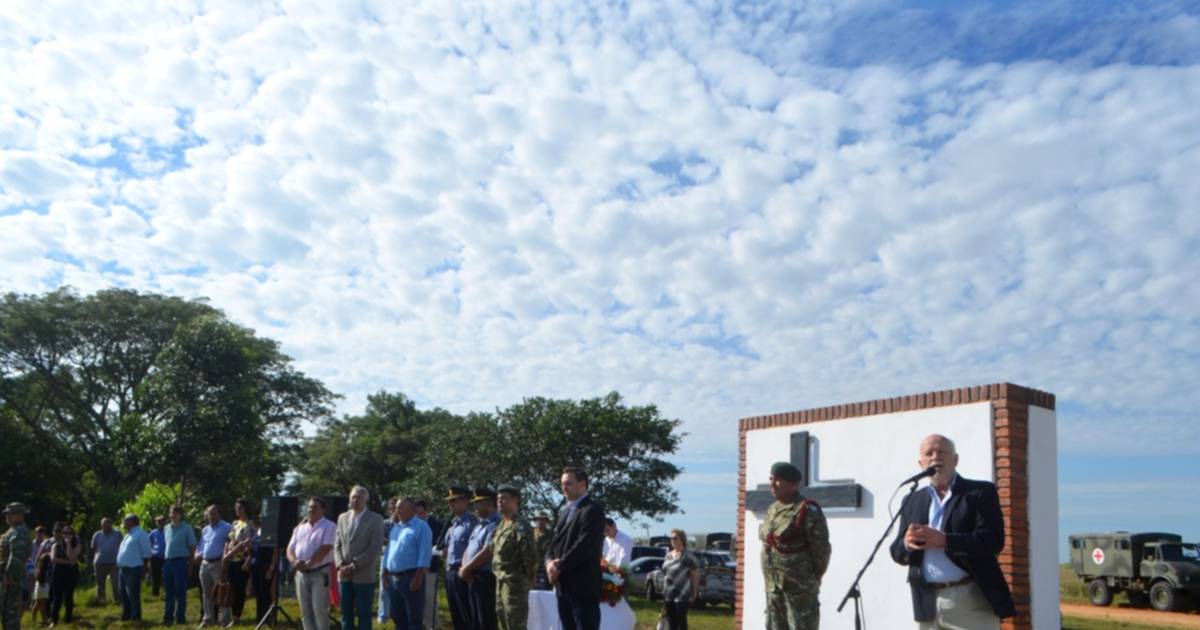 Goya y Carolina rindieron homenaje a los caídos en la Batalla de Ñaembé