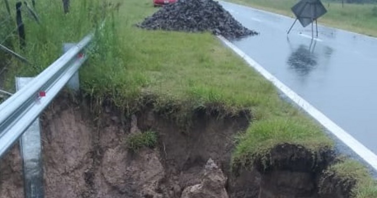 Corrientes: corte total de la Ruta 12 por peligro de socavamiento en el ...