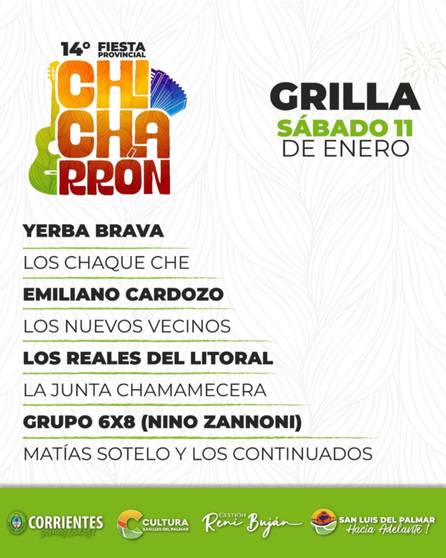 Llega la Fiesta Provincial del Chicharrón: los detalles del evento en San Luis del Palmar- Llega la Fiesta Provincial del Chicharrón: los detalles del evento en San Luis del Palmar