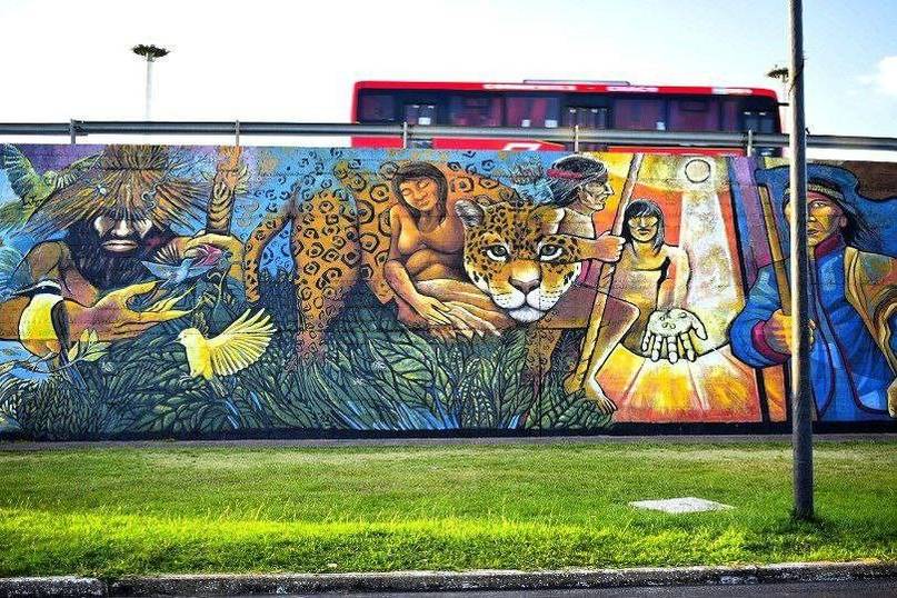 A lo largo de 325 metros, finalizó la restauración del histórico mural de la Correntinidad