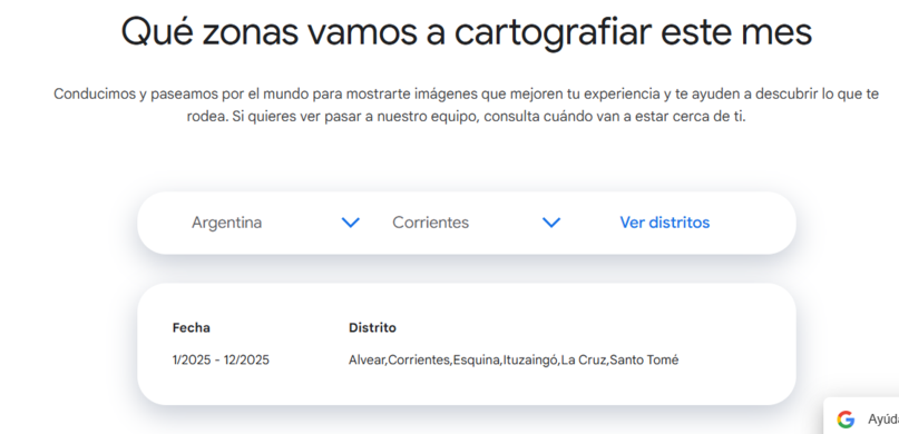 Retuvieron el auto de Google que circulaba en Corrientes: incumplía varias normas de tránsito