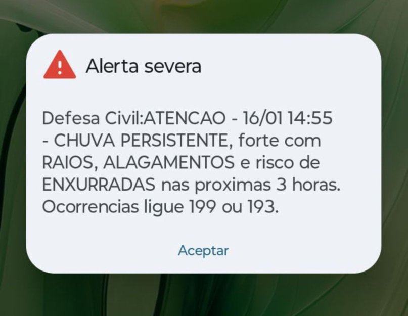 Correntino atrapado en el temporal en Brasil: “Vimos como se derrumbaban los morros” 