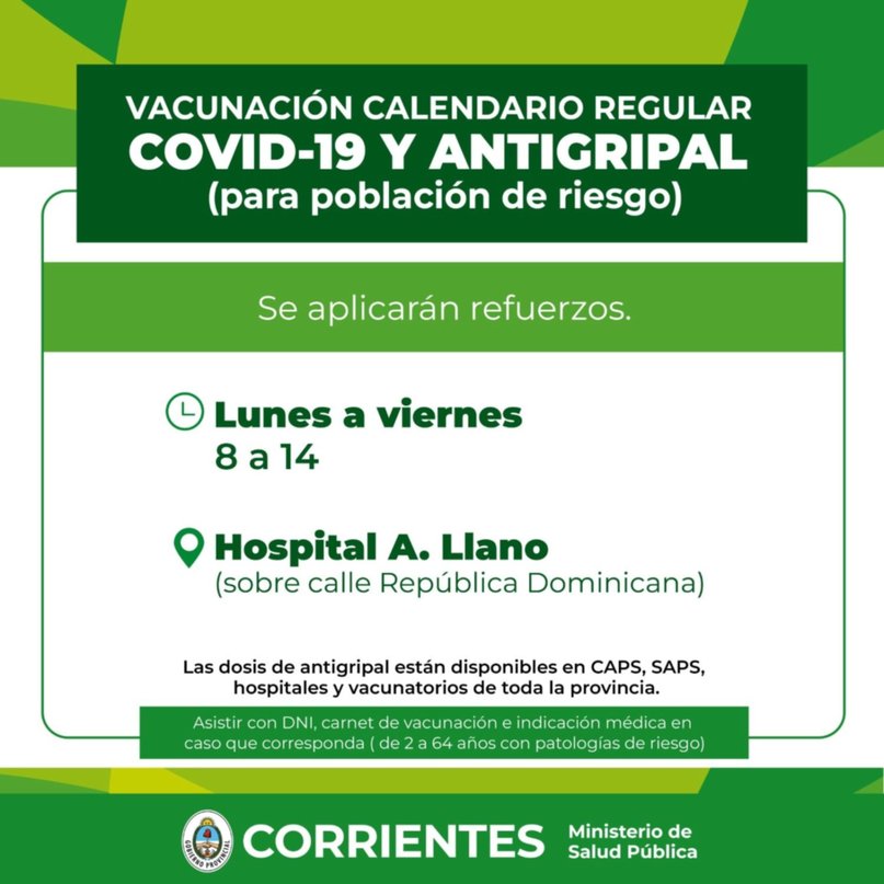 Salud Pública anuncia plan de vacunación para toda la provincia- Salud Pública anuncia plan de vacunación para toda la provincia