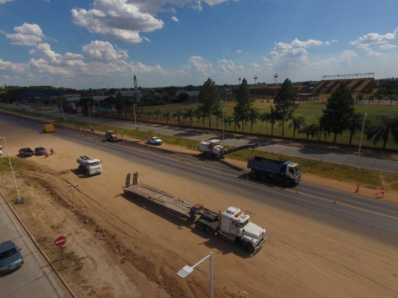 Corrientes: qué trabajos se realizan en la autovía de la Ruta 12- Corrientes: qué trabajos se realizan en la autovía de la Ruta 12