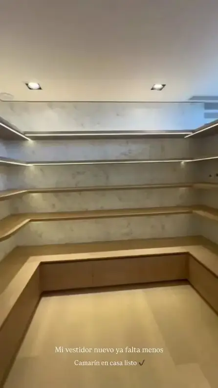 Wanda Nara mostró su nuevo vestidor de lujo estilo boutique: los detalles