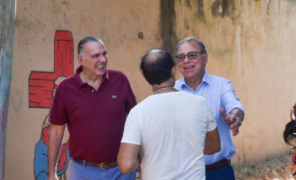 Tassano y Breard recorrieron los barrios El litoral