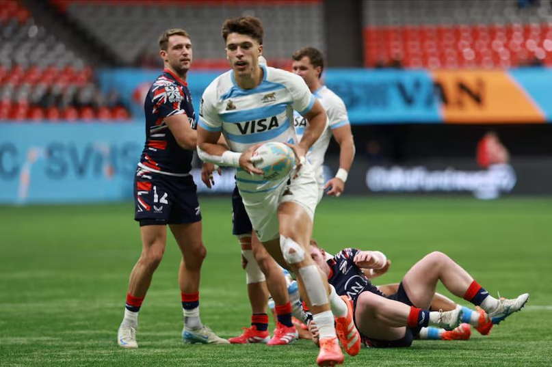 Seven de Vancouver: los Pumas 7 avanzaron a cuartos de final