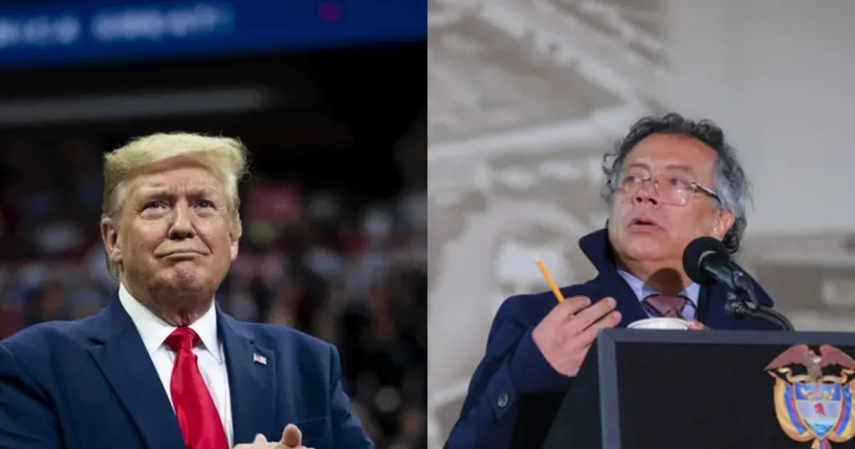 Donald Trump y Gustavo Petro se reúnen en la Casa Blanca en medio de ...