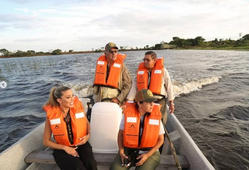 Scioli: "Vine a entregar la distinción de la ONU a Colonia Carlos Pellegrini, que calificó como el mejor pueblo del mundo"