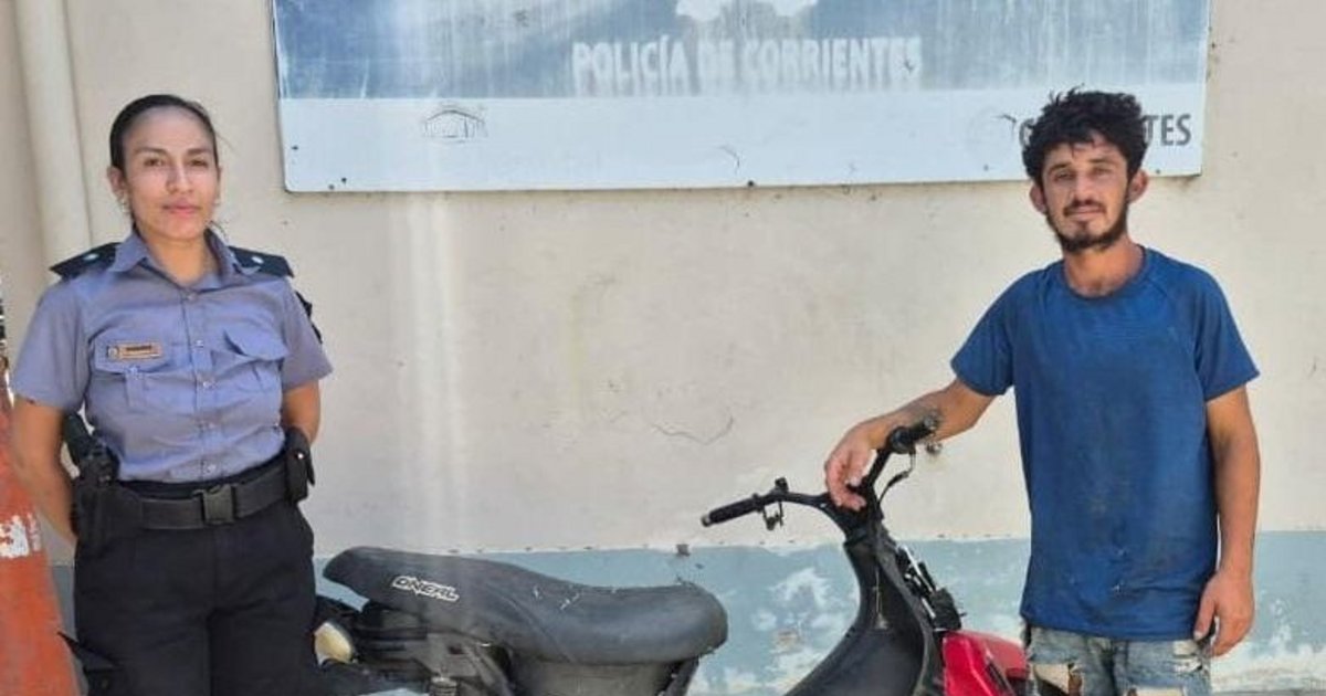 Recuperan motocicleta robada en Corrientes tras rápida acción policial ...