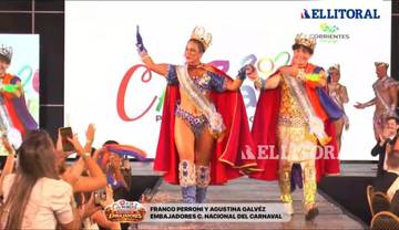 Carnavales 2026: Corrientes eligió a sus Embajadores Nacionales y premió los mejores trajes