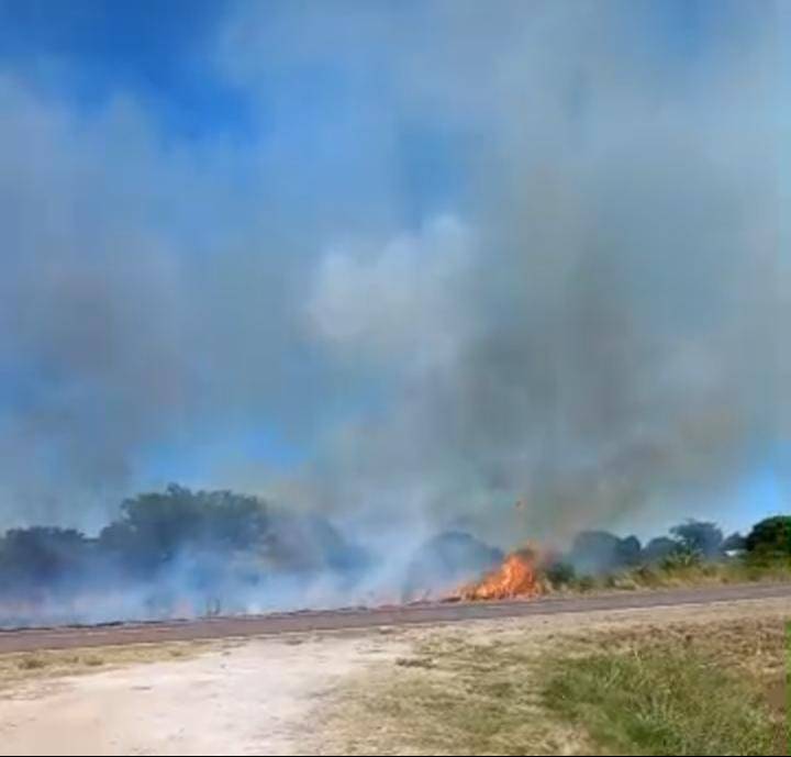 Denuncian incendios intencionales en parajes rurales de una localidad de Corrientes