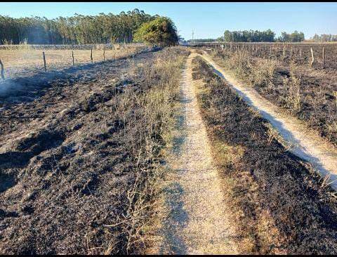 Denuncian incendios intencionales en parajes rurales de una localidad de Corrientes