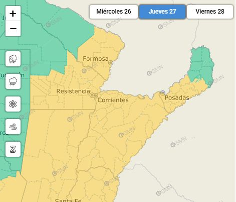 Pronostican un otoño lluvioso para Corrientes y el resto de las provincias del NEA- Pronostican un otoño lluvioso para Corrientes y el resto de las provincias del NEA