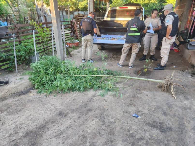 Concretan el primer operativo por la nueva ley de narcomenudeo en una ciudad de Corrientes