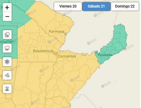 Corrientes entre las ciudades más calurosas del país: a qué hora llegan las lluvias