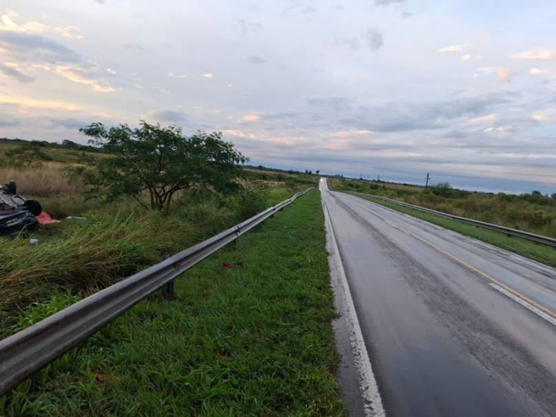 Murieron tres personas en sendos choques sobre la Ruta 12 en Empedrado e Ituzaingó