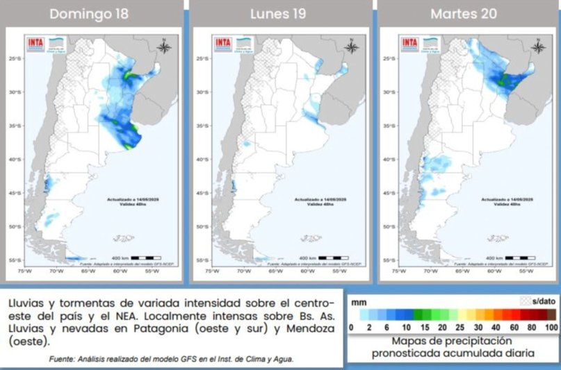 CuÃ¡ndo llegarÃ¡ el fresco y las lluvias a Corrientes 