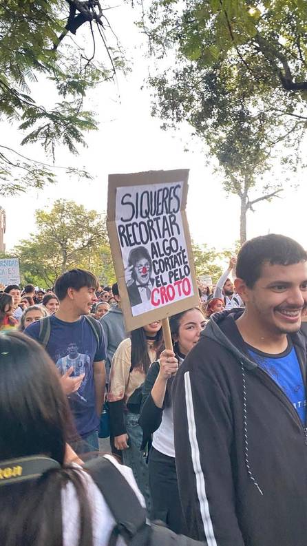 La voz de los estudiantes: “El desfinanciamiento nos afecta a la formación profesional”