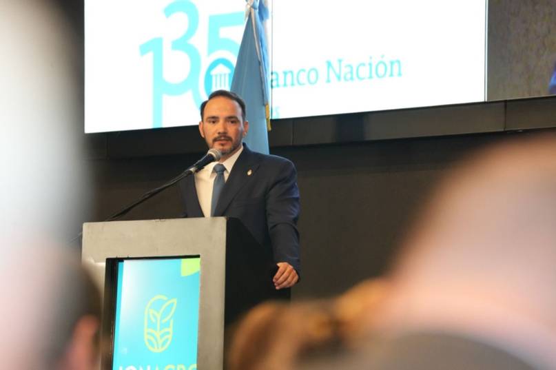 Juan Pablo Valdés expuso el potencial productivo de Corrientes en Jonagro 2026