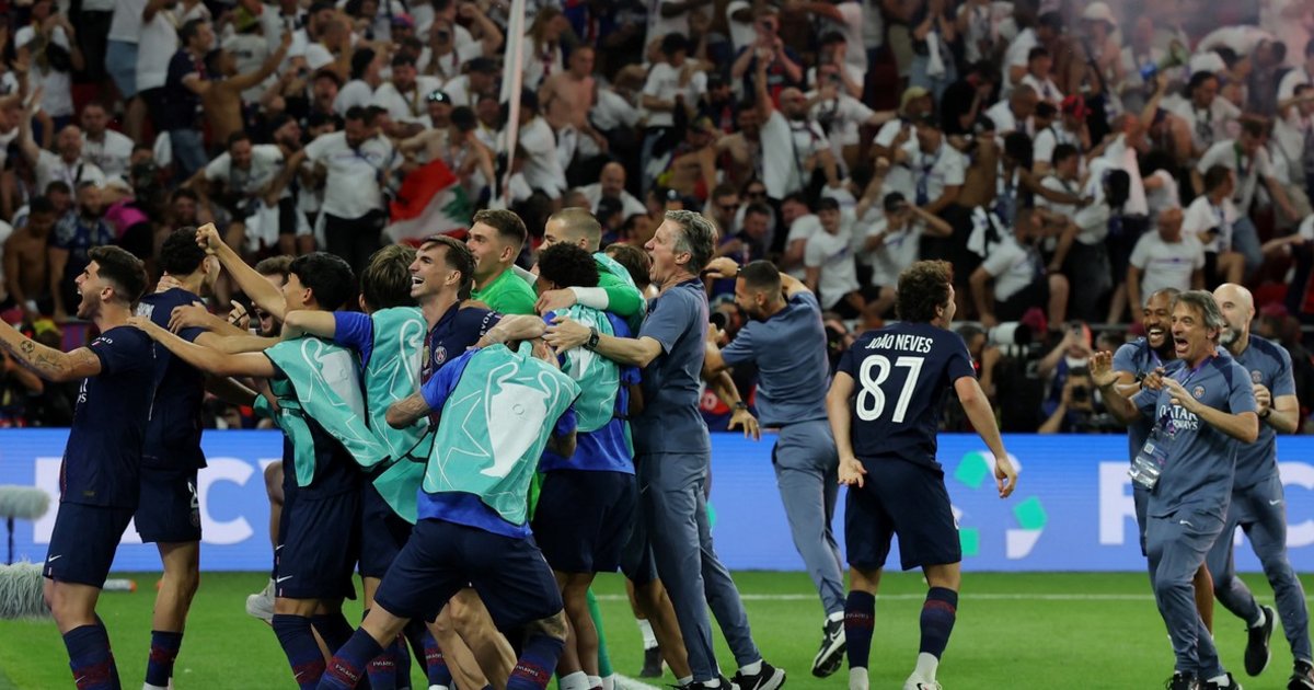 El PSG se consagró campeón de la Champions League tras vencer al ...