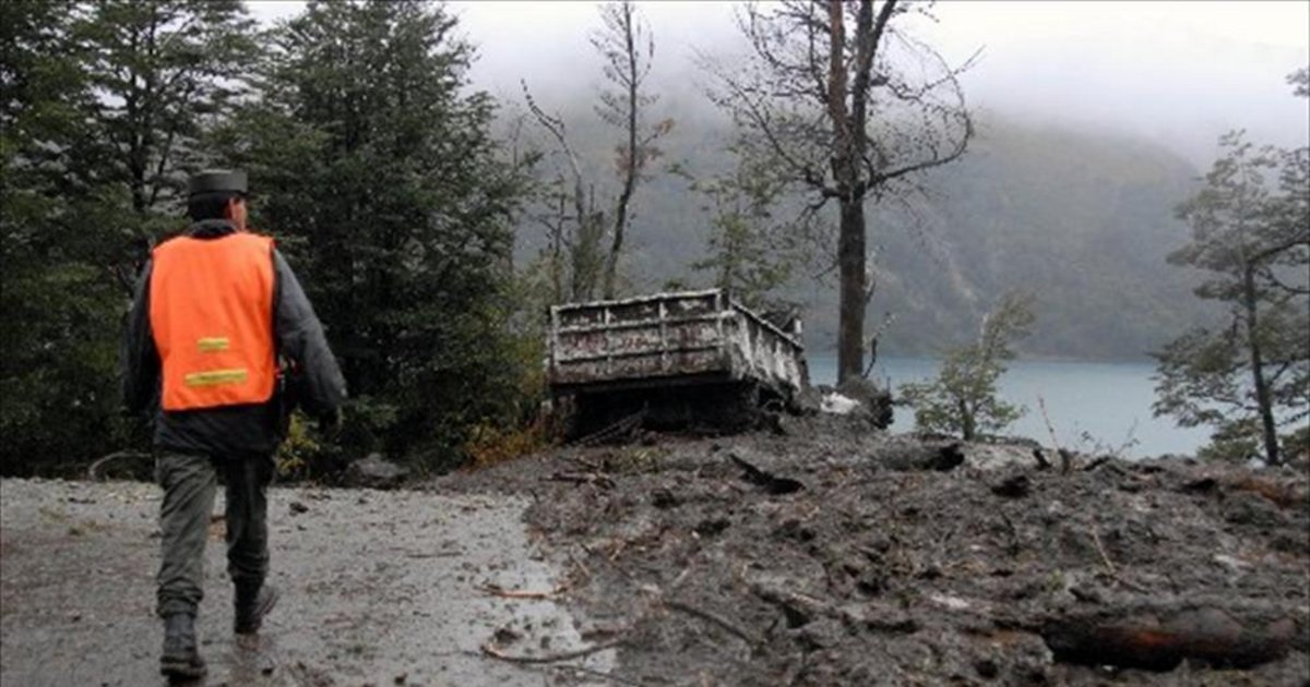 Lluvias intensas y alud en Bariloche: está cortada la Ruta 40 | El Litoral