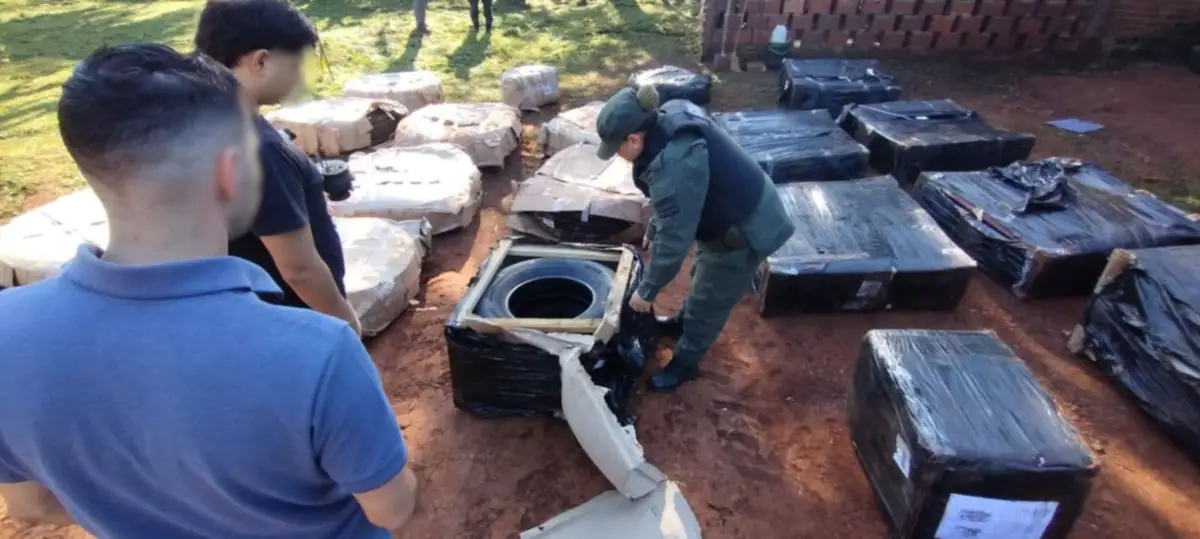 Durante controles hallaron mercadería de contrabando en 100 encomiendas