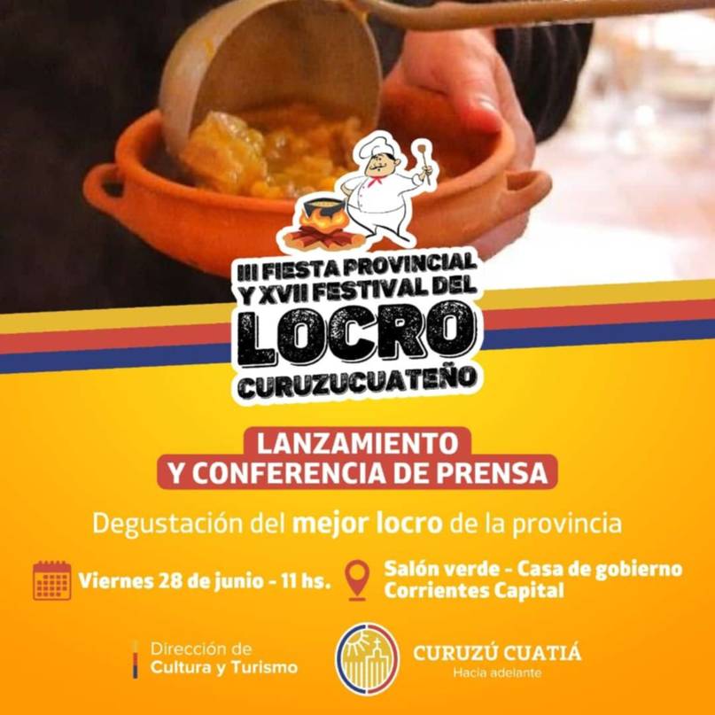 Corrientes tendrá su Fiesta Provincial del Locro: lugar y fecha