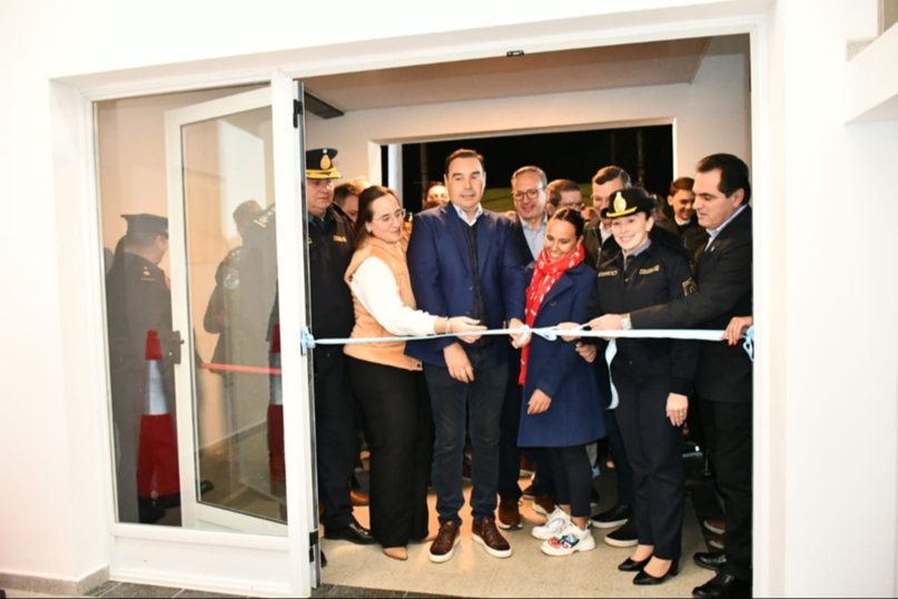 Valdés inauguró una comisaría en Santa Rosa y llamó a fortalecer la seguridad en comunidad