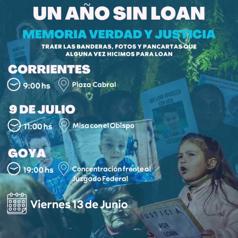 Un año sin Loan Peña: fuerte medida de seguridad en el Juzgado Federal de Goya- Un año sin Loan Peña: fuerte medida de seguridad en el Juzgado Federal de Goya