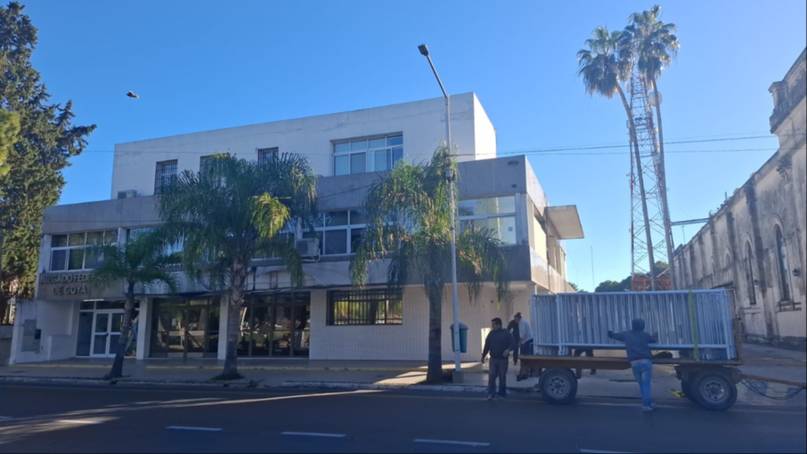 Un año sin Loan Peña: fuerte medida de seguridad en el Juzgado Federal de Goya