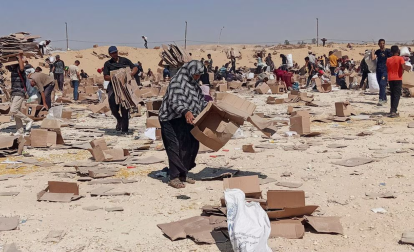 Israel permitió el acceso de ayuda humanitaria a Gaza por primera vez en meses