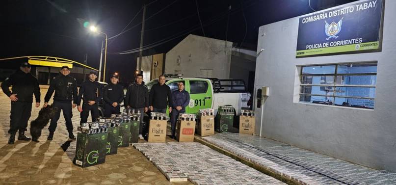 Fue detenido en Corrientes con un cargamento de cigarrillos valuado en $20 millones 