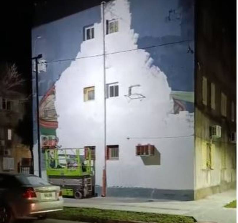 Corrientes: a qué se debe la quita de los murales en los monoblocks del barrio Ferré 