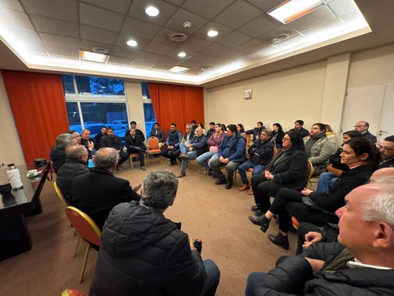 Dirigentes del ELI se reunieron con Valdés para fortalecer la alianza "Vamos Corrientes"