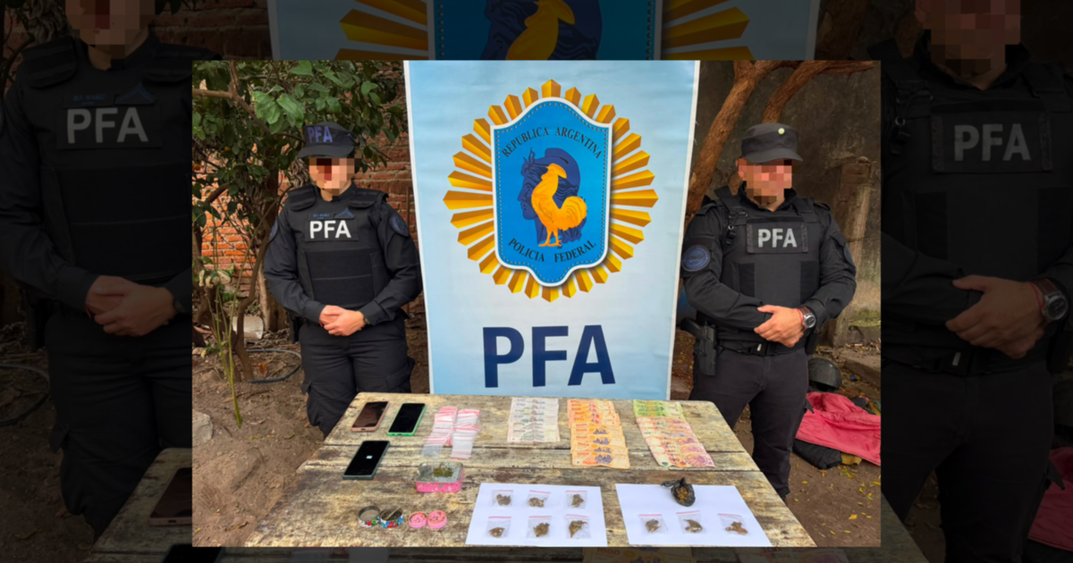 Golpe al narcomenudeo en Corrientes: desarticulan un kiosco de venta de estupefacientes