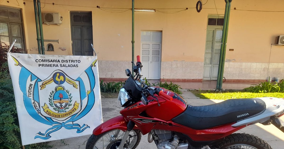 Corrientes: compró una moto y descubrió que fue robada en Mendoza