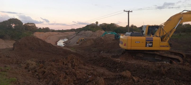 Así avanza la megaobra de canalización del arroyo Pirayuí en la capital correntina