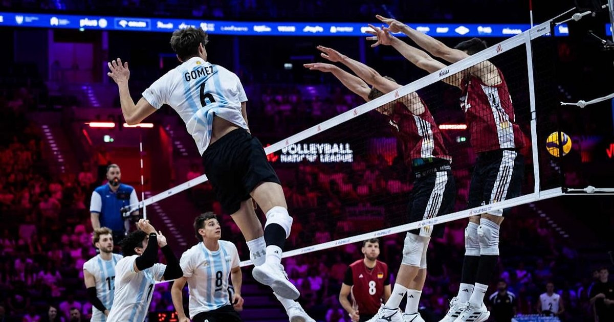 Argentina ganó su primer partido con una gran actuación de Germán Gómez