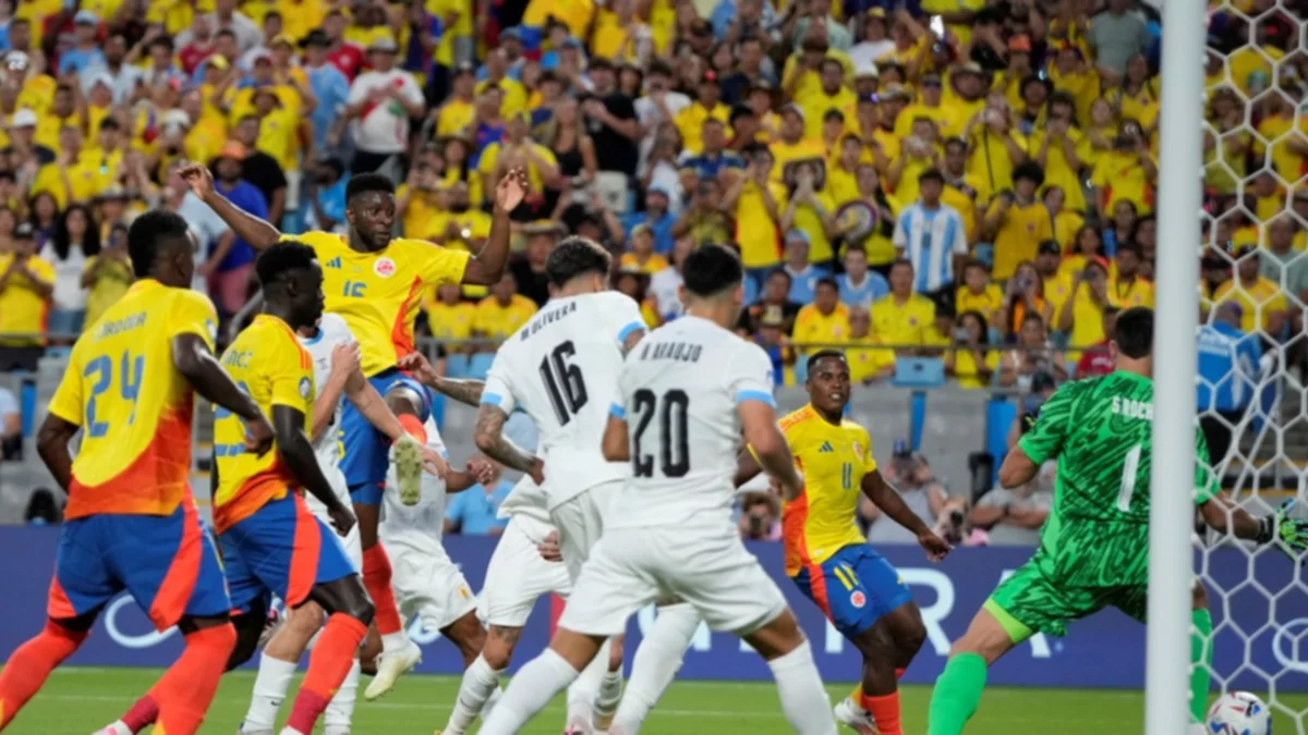 Colombia le ganó a Uruguay y enfrentará a Argentina en la final de la Copa América