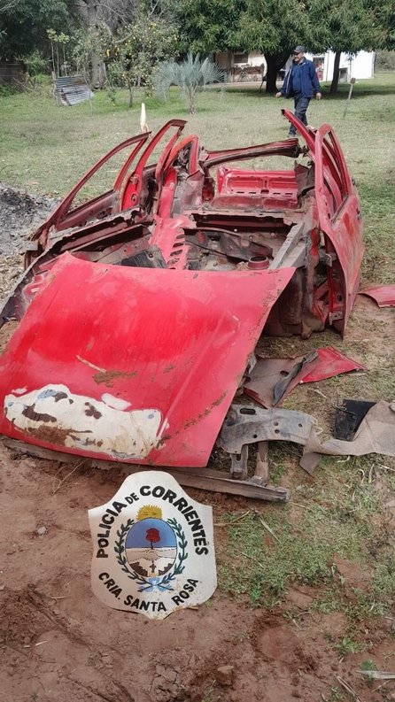 Denunció el robo de su auto y terminó por confesar que lo enterró