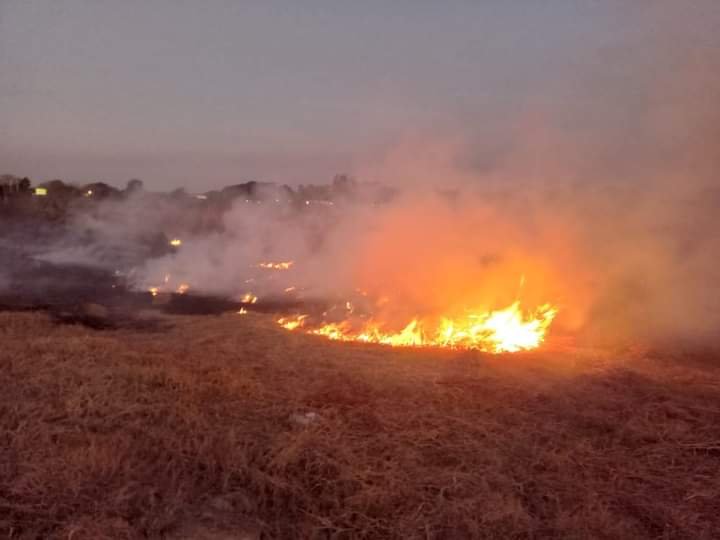 Se produjeron tres incendios por una misma avenida en cuestión de minutos 