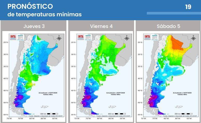 Luego del día más frío del año, se espera un leve aumento de temperatura en Corrientes
