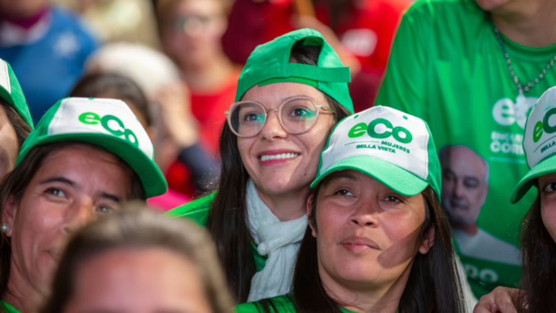 Eco realizó el primer encuentro de candidatos en el Club Juventus