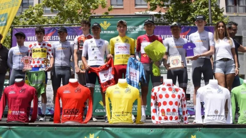 Almada quedó segundo en la Vuelta a Valladolid Junior- Almada quedó segundo en la Vuelta a Valladolid Junior