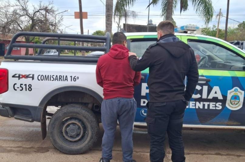 Fue a cargar combustible, no pagó, amenazó con un arma y terminó detenido