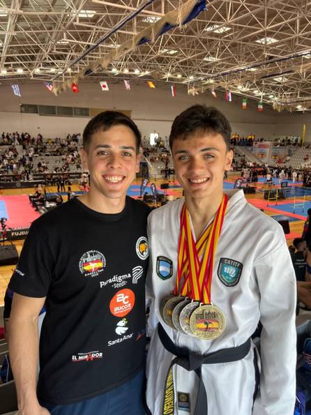 El correntino Benjamín Romero Fernández se consagró campeón mundial de Taekwondo ITF- El correntino Benjamín Romero Fernández se consagró campeón mundial de Taekwondo ITF