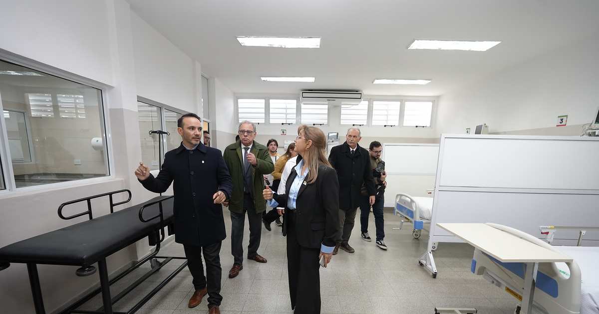 Juan Pablo Valdés inauguró la ampliación de la Emergencia del Hospital Llano
