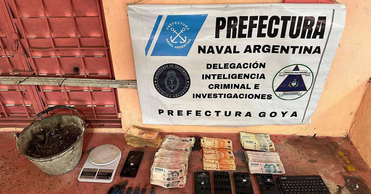 Megaoperativo en Goya: ocho detenidos con droga tras múltiples allanamientos