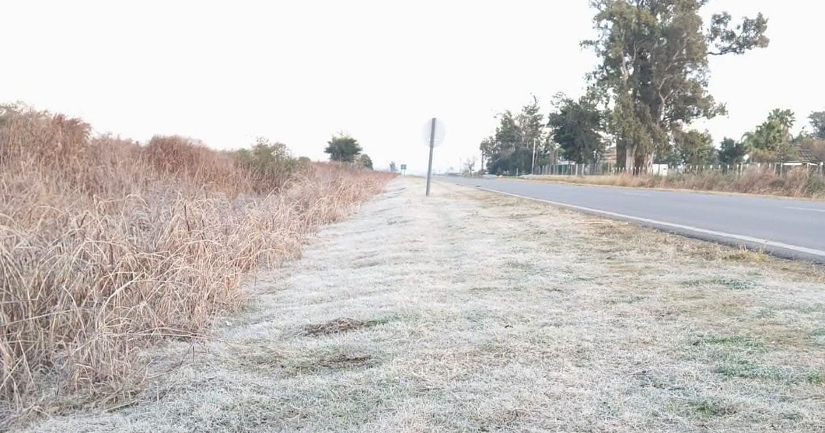 La ciudad más fría de Corrientes: se registró -2,9°C de mínima